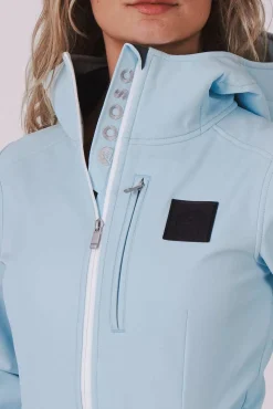 Chic Ski Suit - Ice Blue
