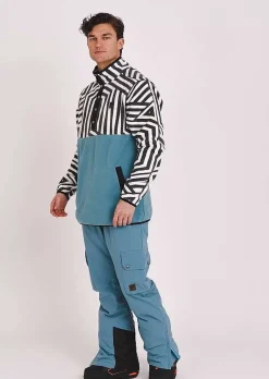 Fall Line Fleece Teal - Men'S