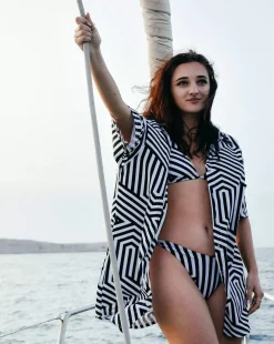 Fall Line Triangle Bikini Top