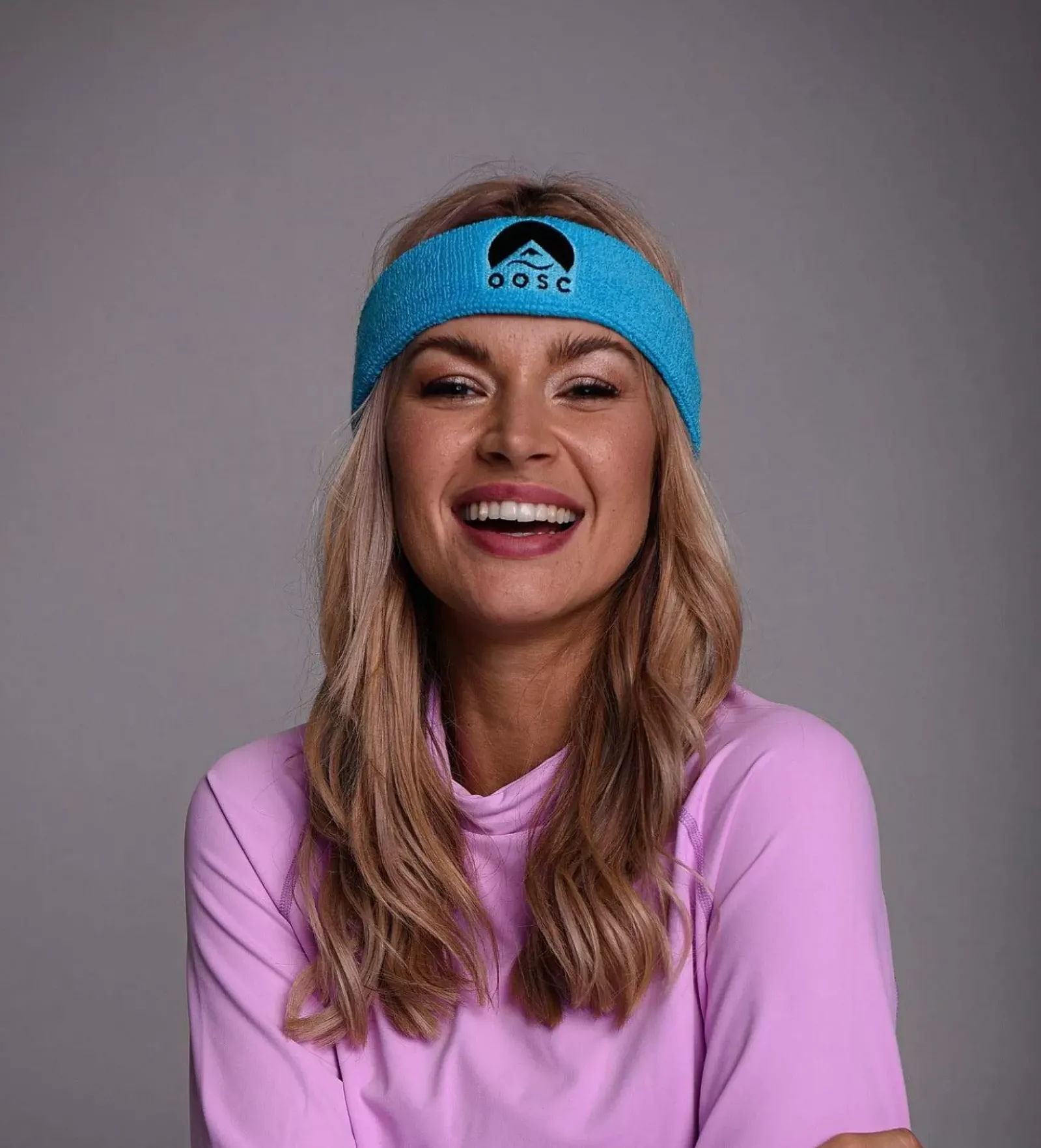 Fluorescent Blue Oosc Headband