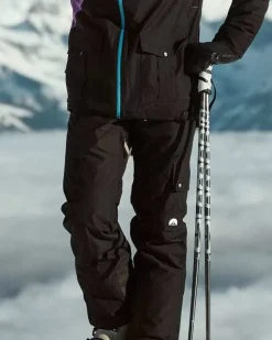 Fresh Pow Men'S Ski & Snowboard Pants - Black