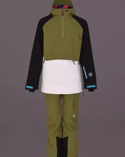 Fresh Pow Men'S Ski & Snowboard Pants - Khaki