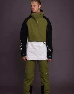Fresh Pow Men'S Ski & Snowboard Pants - Khaki