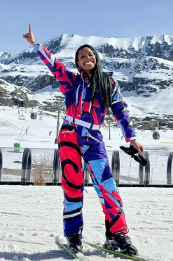 Fresh Prince Curved Female Ski Suit