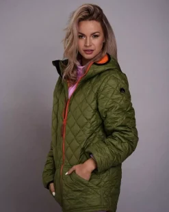 Khaki Glacier Thermolite® Insulated Jacket - Women'S