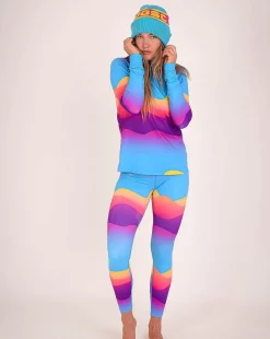 Mambo Sunset Women'S Base Layer Leggings