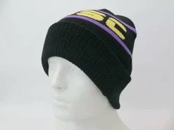 Oosc Apres Beanie - Black, Purple, Yellow