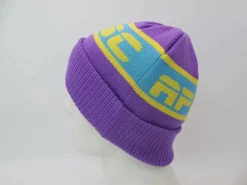 Oosc Apres Beanie - Purple, Blue, Yellow
