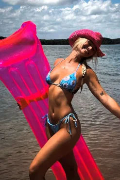 Poolside Triangle Bikini Top