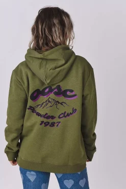 Powder Club Hoodie - Khaki