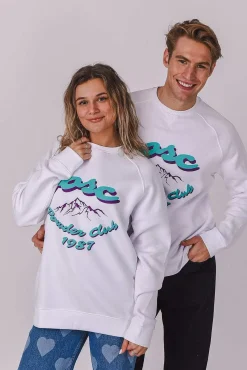 Powder Club Sweatshirt - White