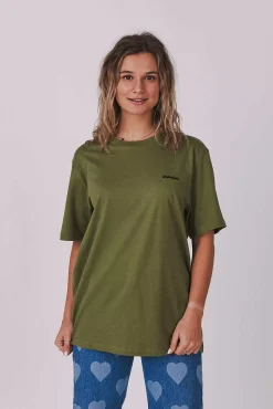 Powder Club T-Shirt - Khaki