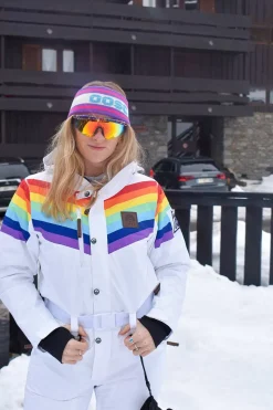 Rainbow Road Curved Female Ski Suit