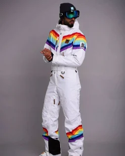 Rainbow Road Ski Suit - Mens