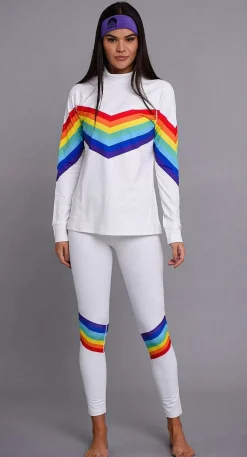 Rainbow Road Women'S Baselayer Leggings