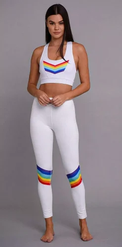 Rainbow Road Women'S Baselayer Leggings