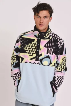 Saved By The Bell Fleece Baby Blue - Men'S