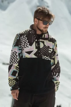 Saved By The Bell Fleece Black - Men'S