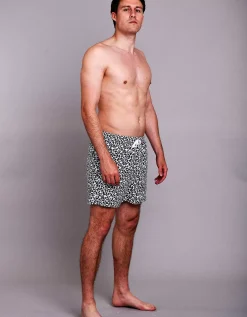 Snow Leopard Men'S Swim Shorts