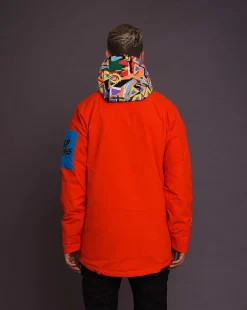 Snow Park Overhead Jacket - Red