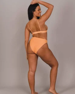 Tangerine Squeeze Boost 'Em Up Bikini Top