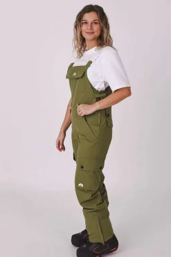 Yeh Girl Bib Pant Khaki
