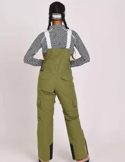 Yeh Girl Bib Pant Khaki