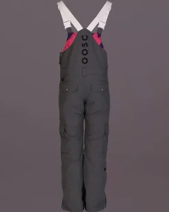 Yeh Man Men'S Ski & Snowboard Bib Pant - Grey