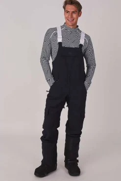 Yeh Man Ski & Snowboard Bib Pant - Black